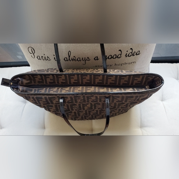 Fendi Zucca Quilted Handbag - Picture 10 of 14